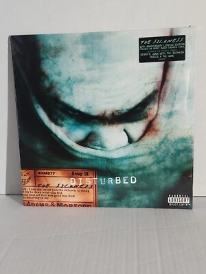 DISTURBED - THE SICKNESS 20th Smokey Black Vinyl LP 2020 US New - Image 1 of 3