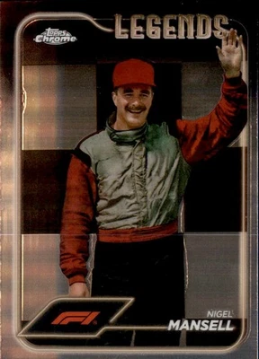 2024 Topps Chrome Formula 1 - F1 LEGENDS Nigel Mansell #194 - Image 1 of 2
