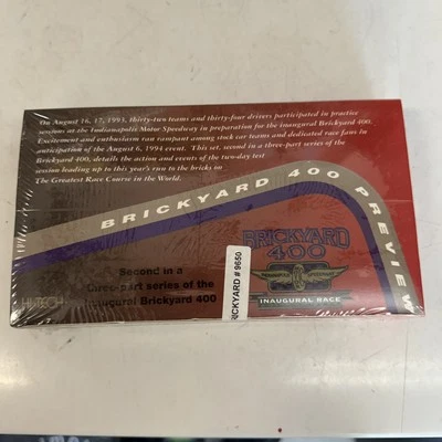 1994 Hi Tech Brickyard 400 Preview 24 Foil Packs Sealed Box Rare Set - Image 1 of 4