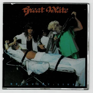 Gran Espejo Blanco Vidrio Carnaval Premio Rock N' Roll Años 80 - Imagen 1 de 1