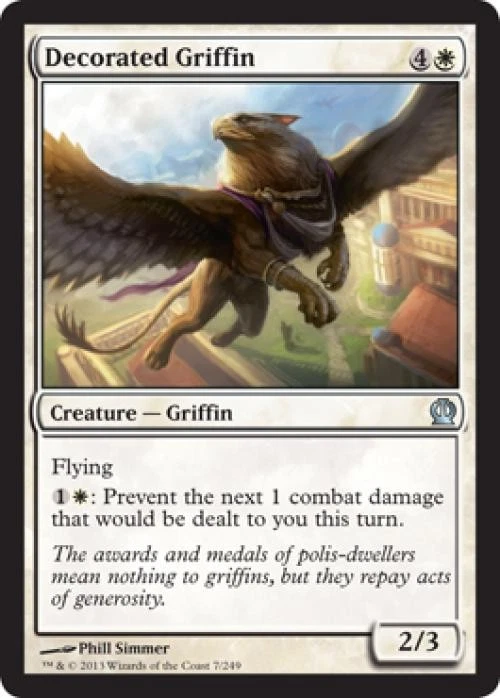 Decorated Griffin - Near Mint MTG Theros - Image 1 of 1