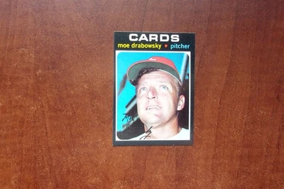 1971 Topps # 685...Moe Drabowsky...SL Cardinals... (756) Foto 1 de 2