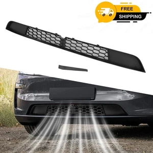For 2025-up Tesla Model Y Air Inlet Cover Intake Vent Front Grille Matte Black - Picture 1 of 15