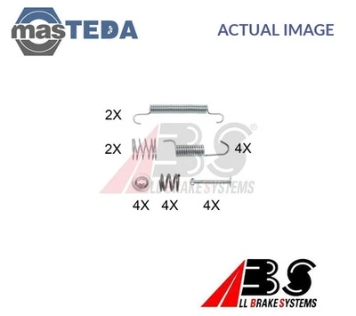 0899Q BRAKE DRUM SHOES FITTING KIT REAR ABS NEW OE REPLACEMENT - Image 1 of 4