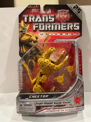 Transformers Universe 25th Anniversary Deluxe Class Cheetor Figure 2008 MOC - Image 1 of 4