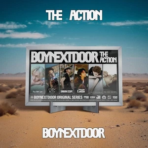 BOYNEXTDOOR 5th EP Album [The Action] Frame Ver. Mini CD+12p Accordion+Card+Gift - Picture 1 of 5
