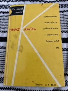 Franz KAFKA, The Penal Colony Stories and Short Pieces, 18th Printing, 1971 - Imagen 1 de 5