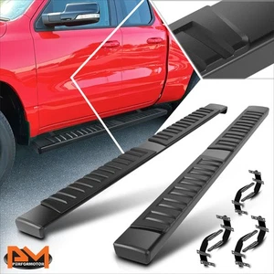 For 19-24 Ram 1500 Extended/Quad Cab 6" Aluminum Side Step Bar Running Boards - Picture 1 of 9