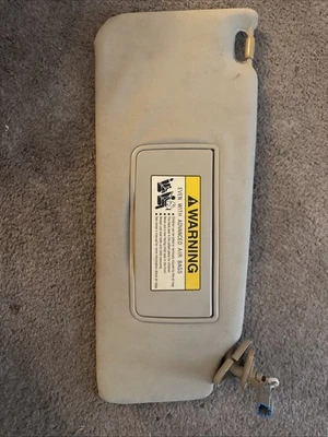 2007-2012 Acura RDX Sun Visor Right Passenger Side Cloth OEM Tan ORIGINAL Foto 1 de 4