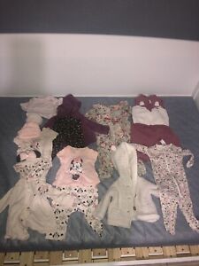 baby girl clothes 3-6 months lot winter