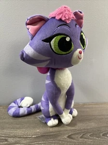 Disney Store Hissy Cat Plush Puppy Dog Pals Purple Stuffed Animal 12" Junior - Picture 1 of 6