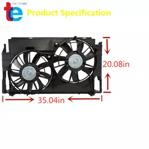 Radiator Cooling Fan Assembly TO3115177 For 2014 2015 2016 2017 Toyota RAV4 2.5L - Picture 1 of 9
