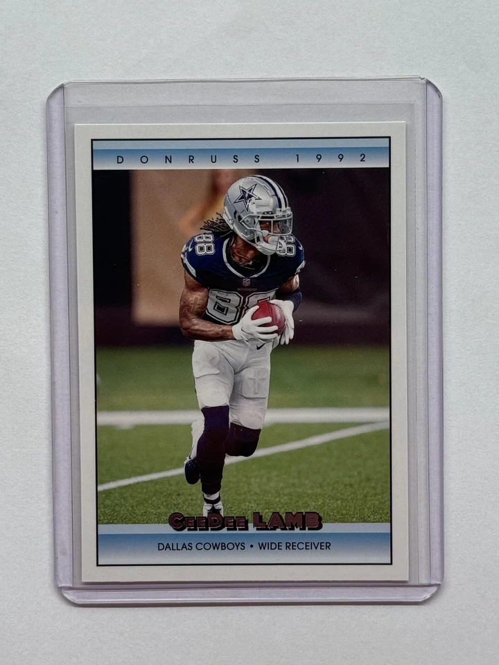 2022 Donruss CeeDee Lamb Retro 1992 Dallas Cowboys #26 - Image 1 of 2