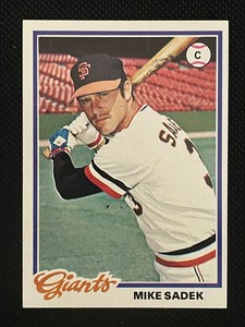 1978 Topps # 8 Mike Sadek 