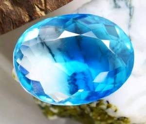 NEW Natural Bi-Color 128.15 CT Tourmaline Oval Cut loose Certified Gemstone - Picture 1 of 9