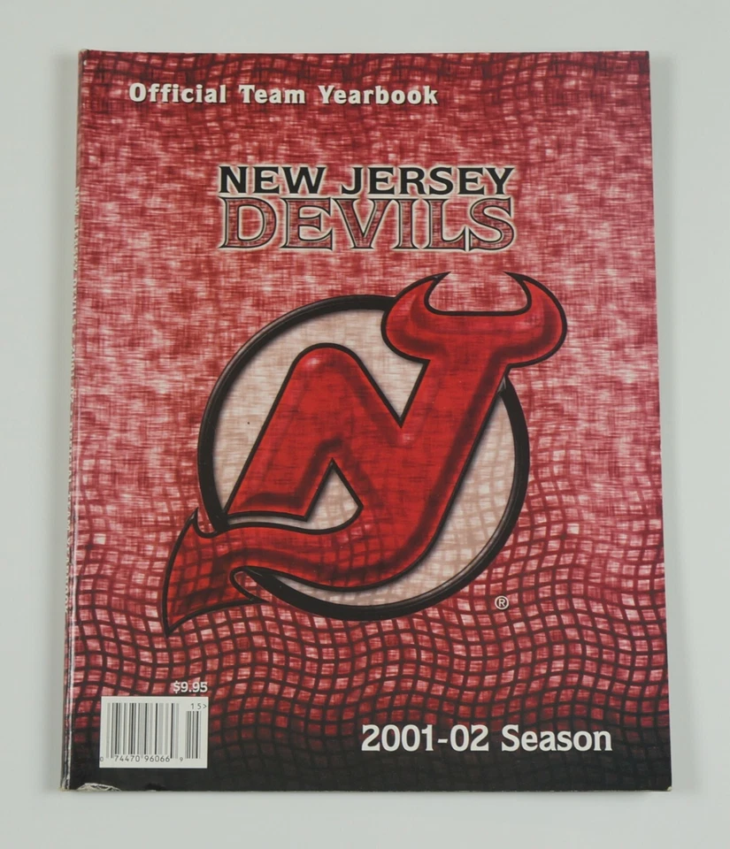 New Jersey Devils Official Team Yearbook 2001-2002 Season NHL hockey - Image 1 of 3