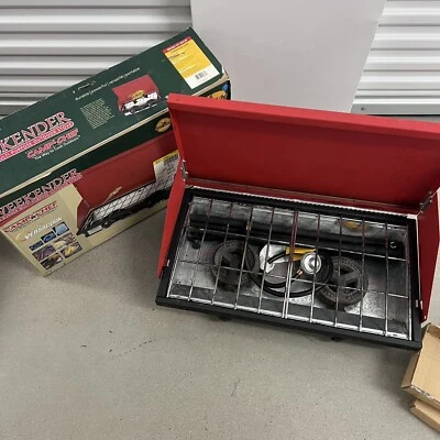 Camp Chef DJ60LW The Weekender 60kBTU 2 quemadores exterior camping estufa modular Foto 1 de 4