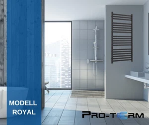 Badheizkörper ROYAL Handtuchwärmer für Badezimmer Heizung 950X430 Größen Farben - Bild 1 von 64