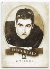 2013-14 Lorne Chabot  ITG In The Game Between the Pipes Immortals