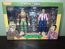 NECA  TMNT Cartoon    RAT KING vs VERNON  2 Pack  NEW in BOX  2020 nickelodeon