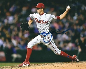 Autographed HOBY MILNER 8x10 photo Philadelphia Phillies -  COA  - Picture 1 of 1