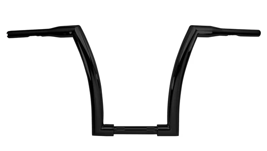 Manillar Fat Ape Hangar negro pesado de 1 1/2" x 18" para Harley 40132 Foto 1 de 2
