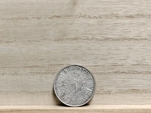 1913 2 Kroner Norway Silver Coin (Haakon VII) - Picture 1 of 8