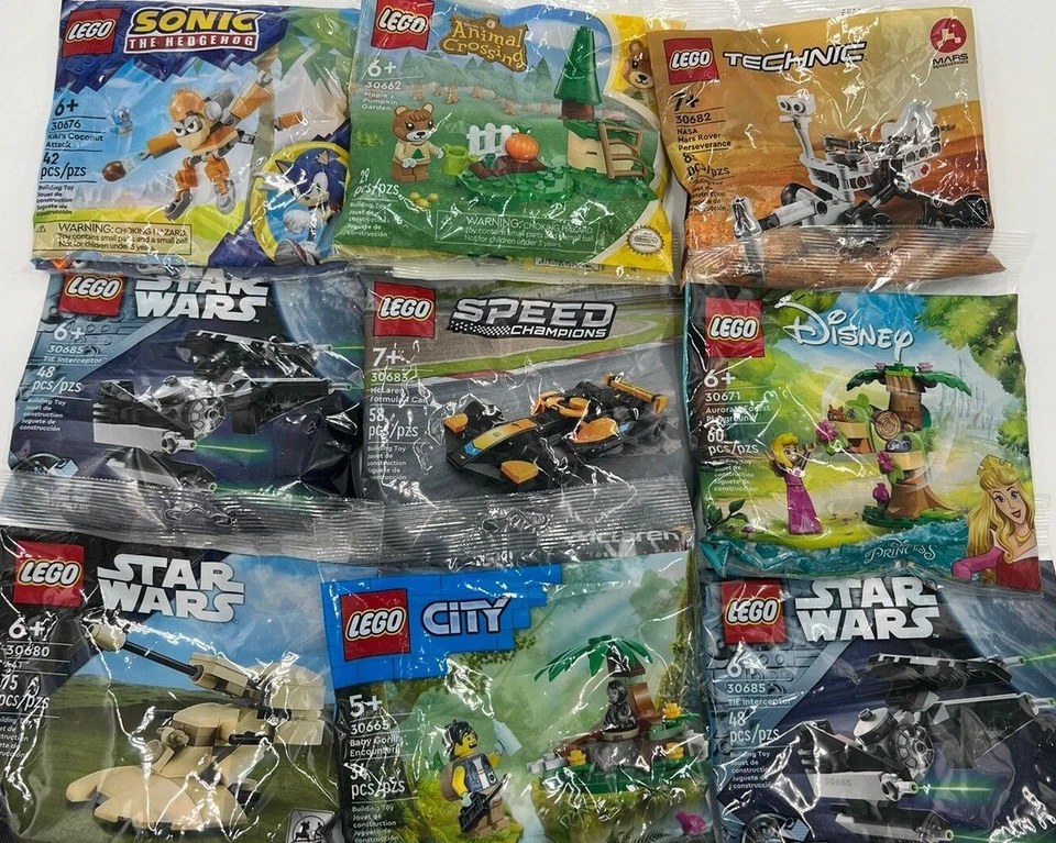 LEGO Polybag Set – Star Wars / NINJAGO / Minecraft / Super Heroes – You Pick – - Image 1 of 1