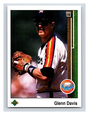 1989 Upper Deck #443 Glenn Davis Excellent - Image 1 of 2