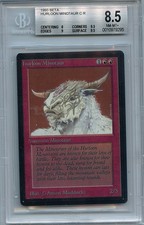 MTG Beta Hurloon Minotaur BGS 8.5 NM/MT+ card Magic Amricons 9295
