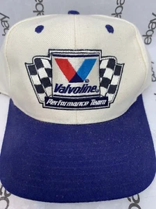 Vintage Valvoline Racing Snapback Hat Performance Team - Picture 1 of 6