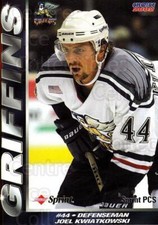 2001-02 Grand Rapids Griffins #21 Joel Kwiatkowski