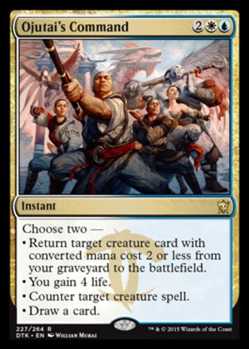 Ojutai's Command NM, Korean MTG Dragons of Tarkir - Image 1 of 1
