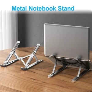 Supporto per Laptop in Alluminio ( Ottimo Anche Per Tablet, Libri, Cellulari ) - Afbeelding 1 van 11