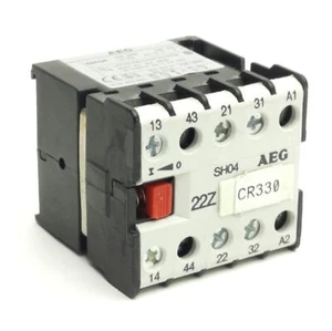 AEG SH04 22Z Relè Mini Contattore, 4 Poli, Bobina: 24VDC, Contatto: 600VAC 16A - Foto 1 di 4