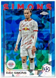 XAVI SIMONS 2024-25 Topps Cromo UCC ZAFIRO #37 RB Leipzig ¡LIM-ED! - Imagen 1 de 2