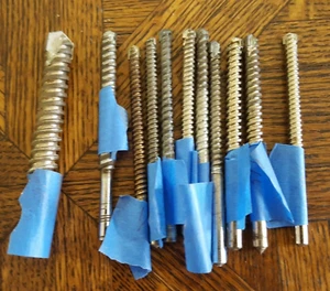 Lot of 11/ 10 Masonry Cement Carbide Tip Drill Bits/ 1 Twist Drill Bit - Picture 1 of 2