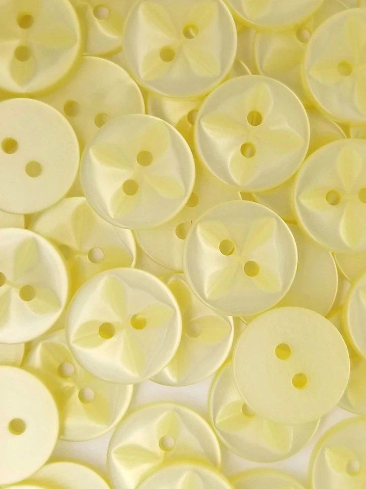 STAR BUTTON, SIZE 24L -5/8", SHINY FINISH,  144 PIECES, FREE SHIPPING USA - Image 1 of 4