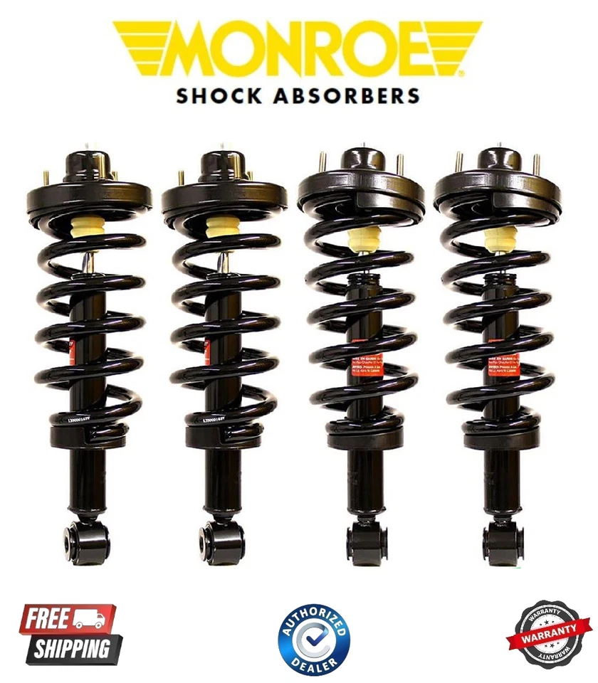 Puntales delanteros y traseros Monroe completos para Ford Expedition/Lincoln Navigator 14-17 Foto 1 de 1