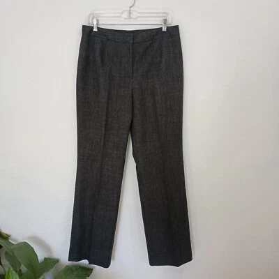 Black Label Evan Picone Gray Dress Pants, Size 8 - Image 1 of 4