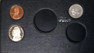 1996 Silver Proof Dime With Nickel & Penny. Partial Set No COA, Lense or Box. - Picture 1 of 3