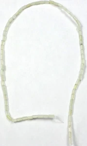 2 -14" Strands 142 Vintage Light Brown Quartz Gem Stone Tube 6x3mm Loose Beads - Picture 1 of 7