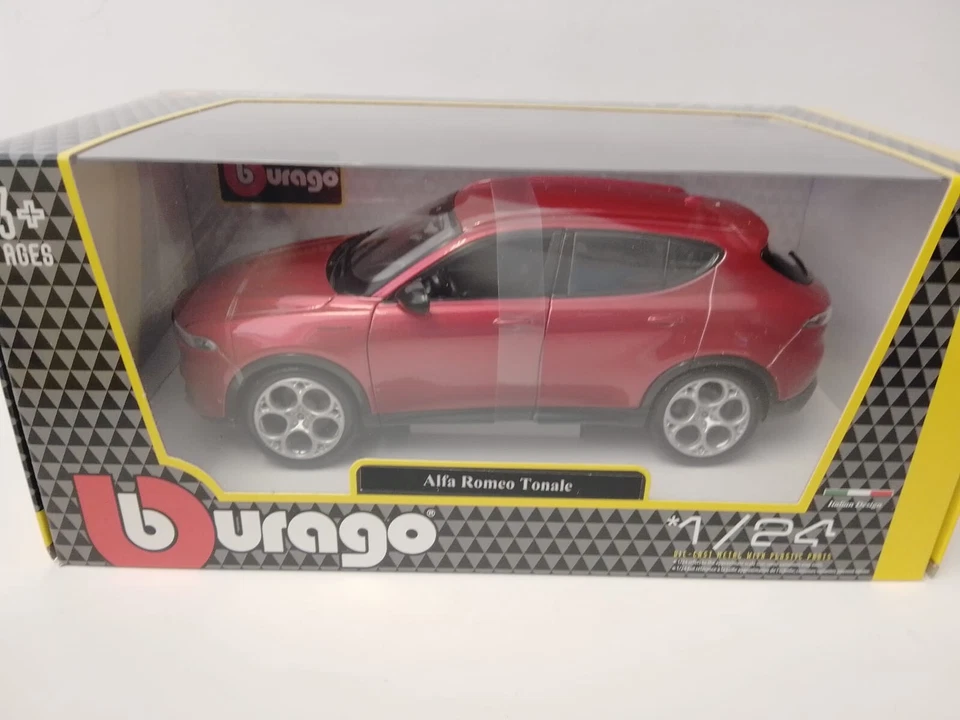 BURAGO 1 24 AUTO DIE CAST ALFA ROMEO TONALE VERDE ART 18-21109