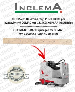 OPTIMA 85 B Gomma tergi POSTERIORE per lavapavimenti COMAC - Foto 1 di 1