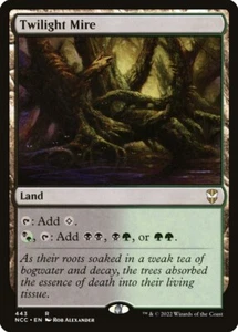 Twilight Mire / Agujero de barro crepuscular - COMMANDER - inglés (nm +) raro - Imagen 1 de 1