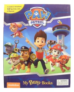 Paw Patrol Busy Book ~ Ready to Rescue Storybook, 12 Figurines, Playmat (2015) - Picture 1 of 5