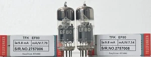 EF80 Telefunken made in Germany Amplitrex Tested AT1000 1mp - Picture 1 of 14