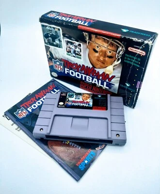 Troy Aikman NFL Football (1994) With Box SNES - Image 1 of 2