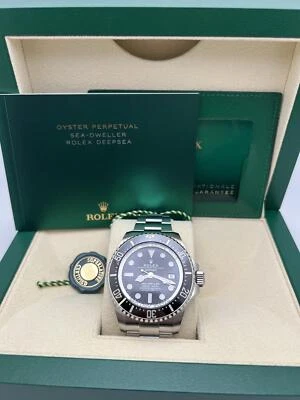 New Release Rolex Sea-Dweller 44mm DeepSea 136660 Black Dial Box Papers 2022+ - Image 1 of 4