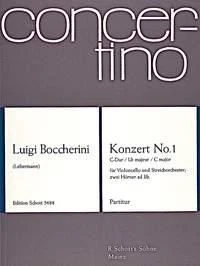 Concerto No. 1 C Major G 477 Luigi Boccherini Score Cello and String Orchestra- - Image 1 of 3